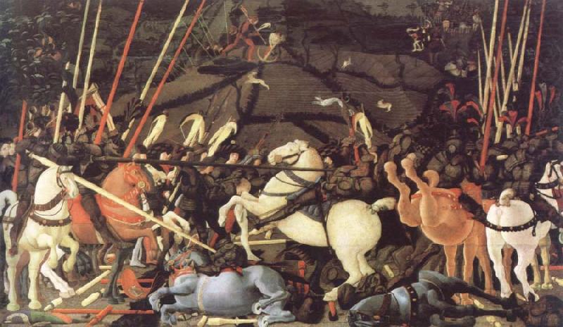 the battle of san romano, paolo uccello